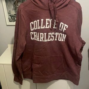 Women’s college of Charleston Maroon sweatshirt